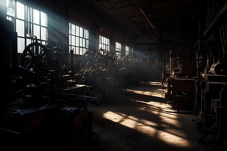 工业工厂机械图图片