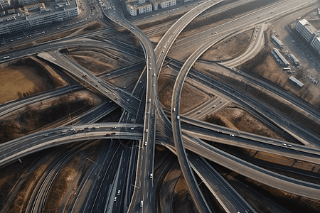 汽车高速车道高速路背景