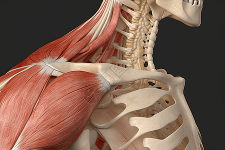 3D模型骨骼和肌肉图片