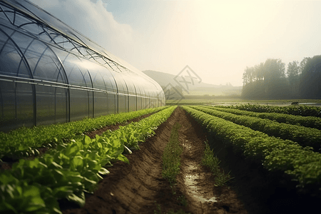 可持续农业发展背景图片
