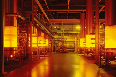 工业制造工厂内部概念图图片