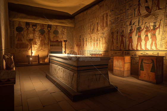 古埃及历史文物展览图片