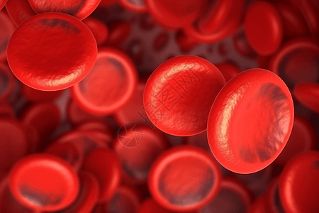 3d抽象红细胞医学创意图图片