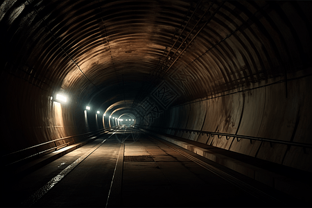 公路隧道3D概念图图片