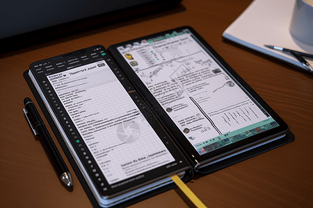 数字笔记本帮助学习图片
