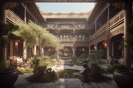 经典的中国宫殿建筑图片