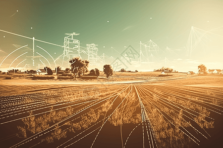 人工智能农业图片