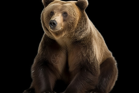 一只棕熊图片