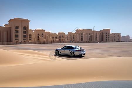 阿拉伯沙漠汽车图片