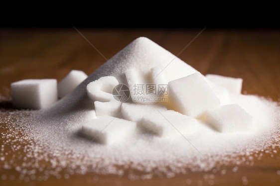 厨房中的方糖图片