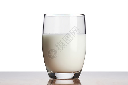 新鲜健康的牛奶背景图片