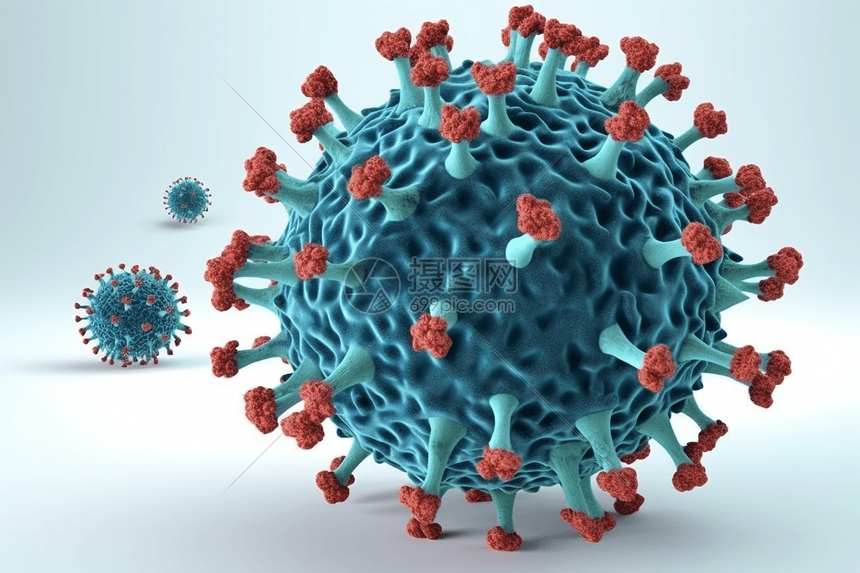 3d病毒场景图片