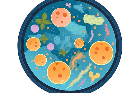 细菌真菌生长图片