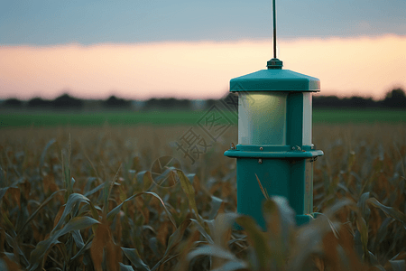 农场远程肥料管理系统3D概念图设计图片