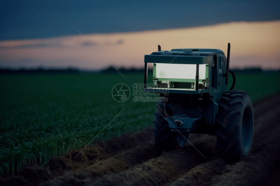 农场远程肥料管理系统概念图图片