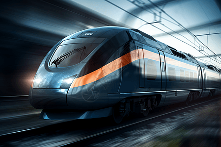 未来派新能源列车图片