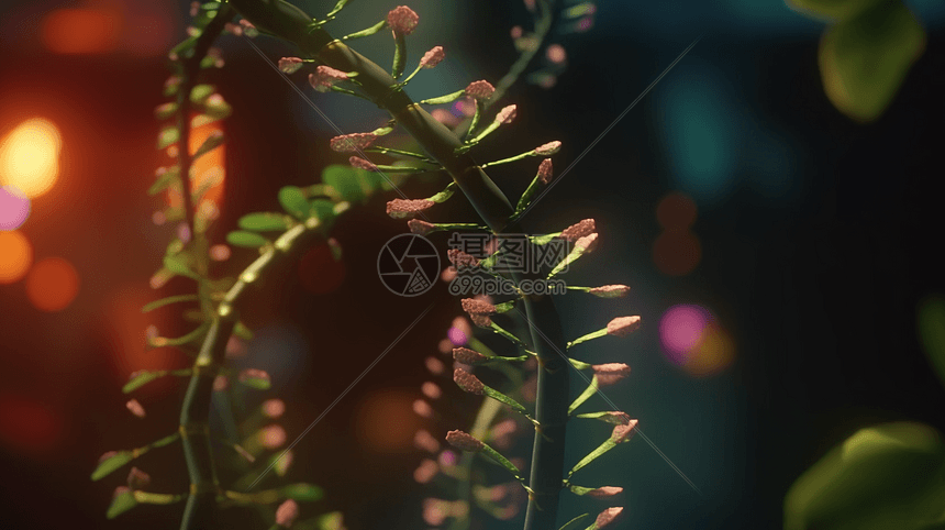 植物生长茂密图片