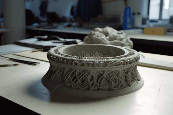 数字软件整合3D粘土模型图片