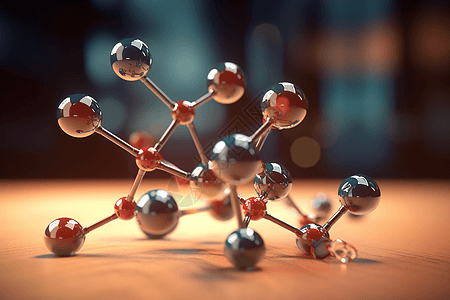 3D分子结构模型图片