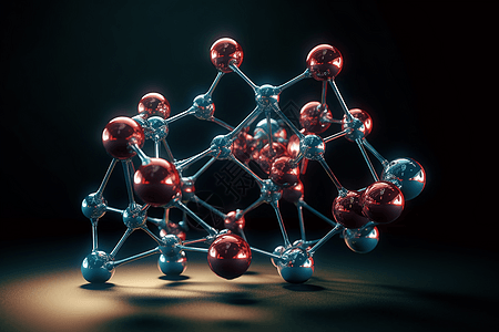 化学分子表达结构模型图片