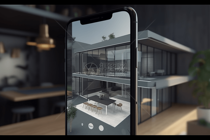 智能的AR房地产工具图片