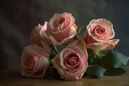 粉红玫瑰图片图片