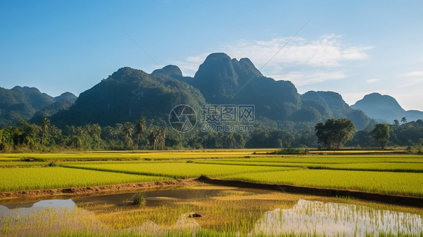 美丽的乡村风景图片