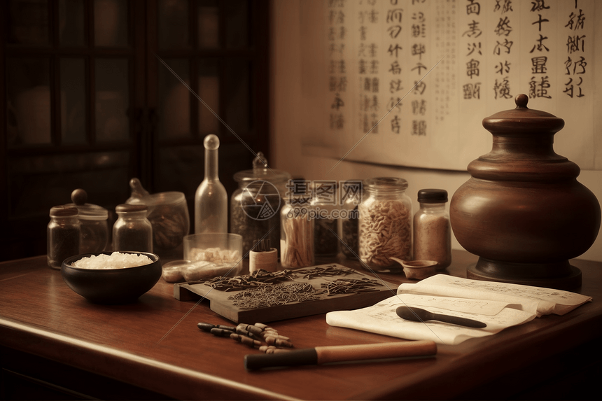 中医医疗药理高清图片下载-正版图片600141259-摄图网