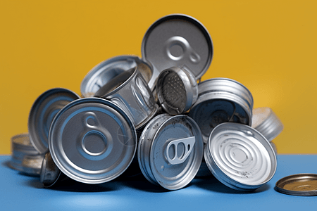 回收铝罐概念图图片