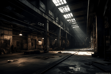 废弃旧工厂废弃工厂内部图片设计图片