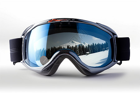 滑雪的护目镜图片