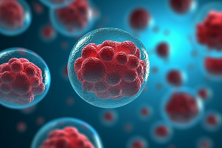 红树莓卵细胞胚胎中心设计图片