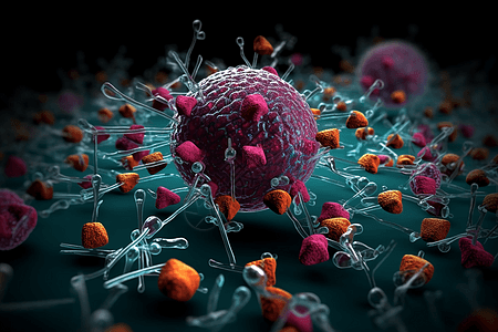 医学使用中的纳米背景图片