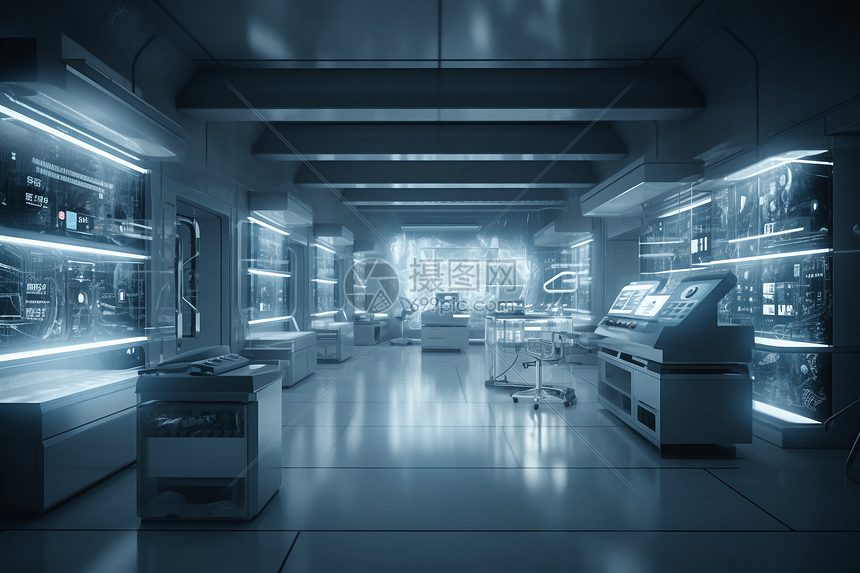 科技感医学实验室图片素材-正版创意图片600148564-摄图网