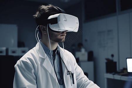 VR眼镜医疗远程图片