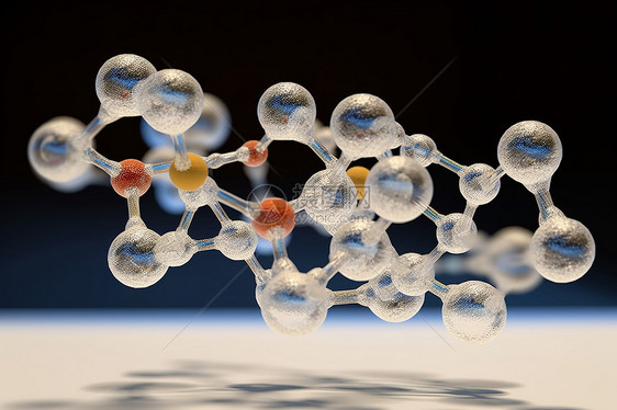 分子模型效果图图片