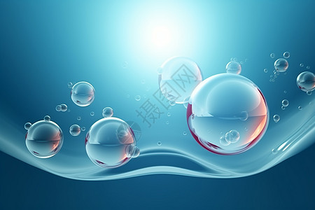 分子内液体气泡图片