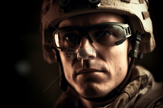 军队中使用VR眼镜图片