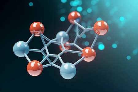 分子模型3d结构图片