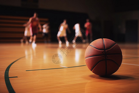 篮球训练课篮球地板高清图片