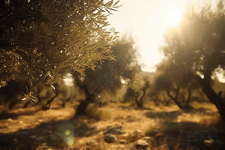 农业橄榄树图片