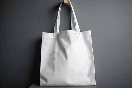 手提袋包装设计白色帆布袋图片背景