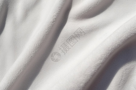 白色绒面的毯子图图片