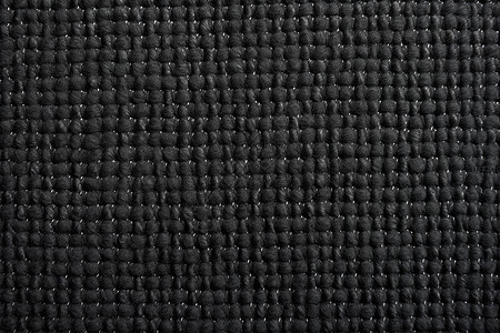 黑色编织紧密织纹地毯图片