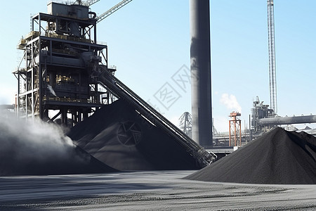 煤炭工厂的设施图片