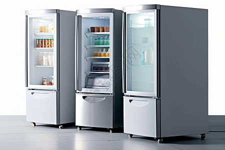 各种型号的冰箱高清图片