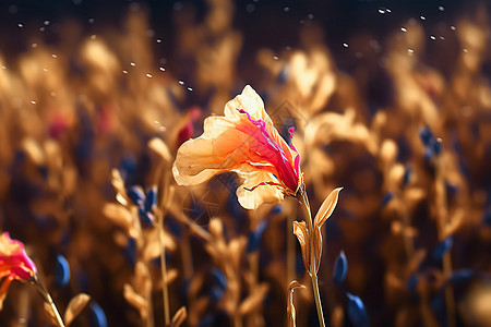 美丽的花特写图片