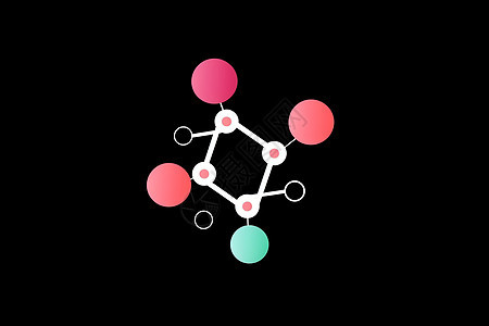 分子结构图背景图片