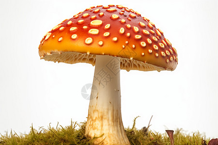 红色果蔬红色的蘑菇设计图片