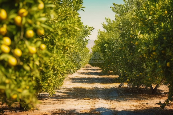 果树种植园图片